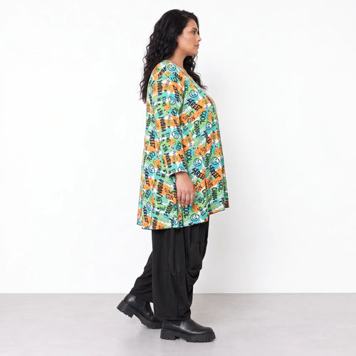 AKH Fashion · Shirt · UrbanArt · 593 · GraffitiGreen