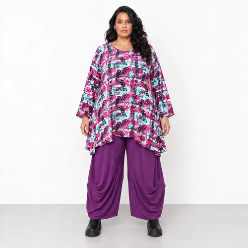 AKH Fashion · Shirt · UrbanArt · 593 · GraffitiPurple