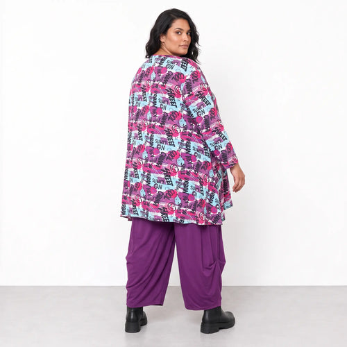 AKH Fashion · Shirt · UrbanArt · 593 · GraffitiPurple