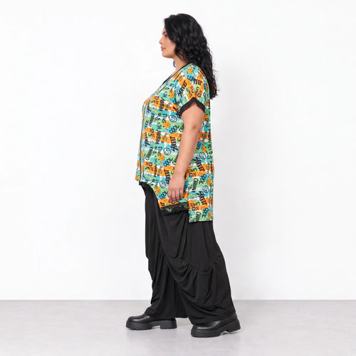 AKH Fashion · Weste · UrbanArt · 7211 · GraffitiGreen