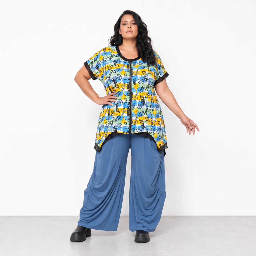 AKH Fashion · Weste · UrbanArt · 7211 · GraffitiYellow
