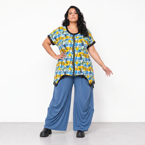 AKH Fashion · Weste · UrbanArt · 7211 · GraffitiYellow