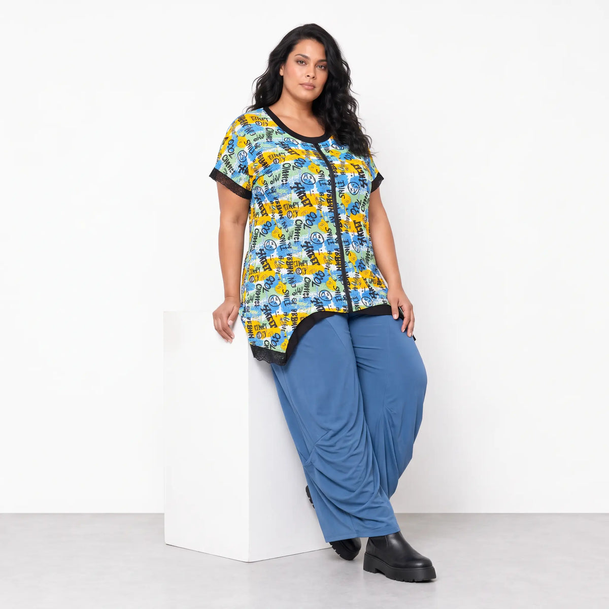 AKH Fashion · Weste · UrbanArt · 7211 · GraffitiYellow