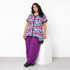 AKH Fashion · Weste · UrbanArt · 7211 · GraffitiPurple