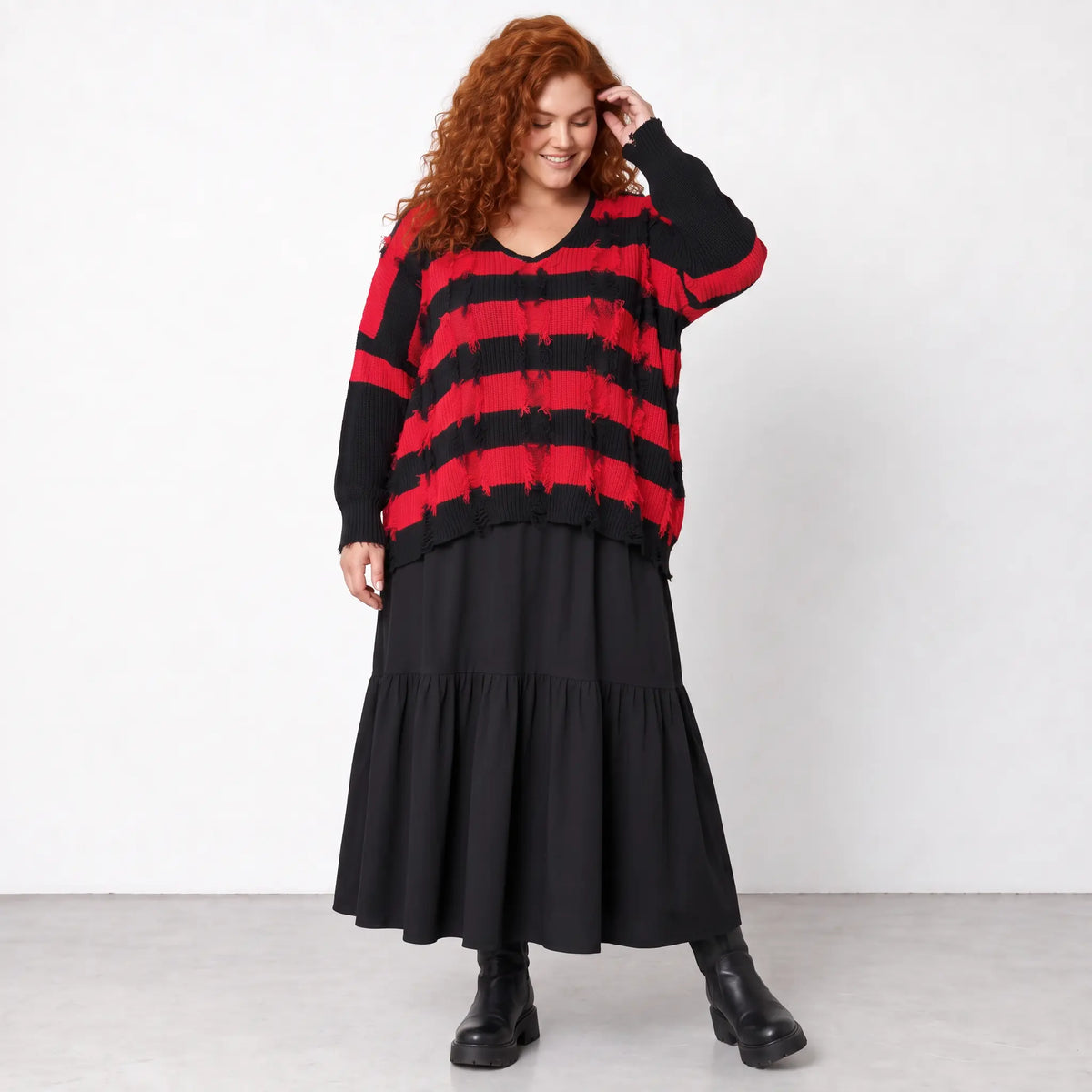AKH Premium · Shirt · Nuvella · 2541 · ScarletRed
