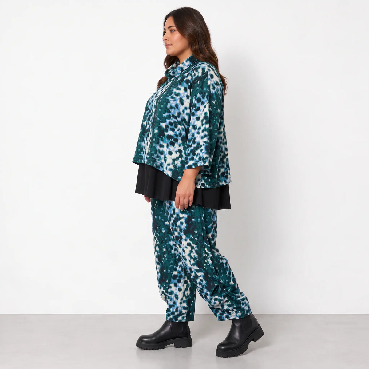 AKH Fashion · Shirt · Arista · 3019 · PetrolStains