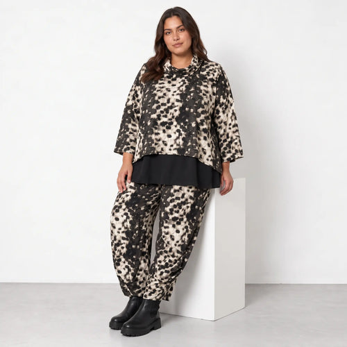 AKH Fashion · Shirt · Arista · 3019 · BrownStains