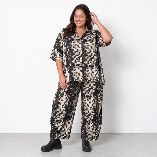 AKH Fashion · Bluse · Arista · 7092 · BrownStains