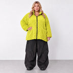 AKH Fashion · Jacke · CuddlySuede · 7104 · LimeCheck