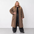 AKH Fashion · Mantel · CuddlySuede · 7153 · ChocoCheck