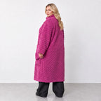 AKH Fashion · Mantel · CuddlySuede · 7153 · BerryCheck