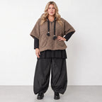 AKH Fashion · Weste · CuddlySuede · 7212 · ChocoCheck