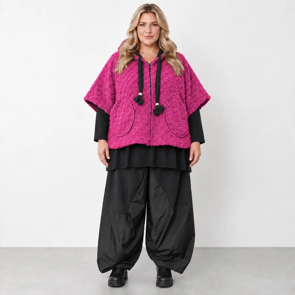 AKH Fashion · Weste · CuddlySuede · 7212 · BerryCheck