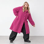 AKH Fashion · Jacke · CuddlySuede · 6660 · BerryCheck