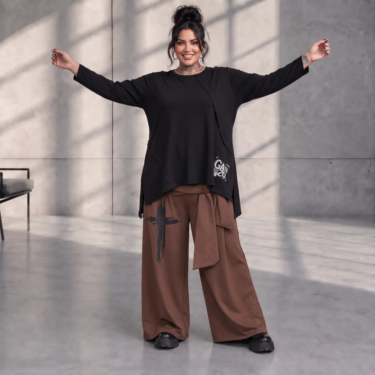 Funky Diva · Hose · CrossDiva · KD538 · Espresso