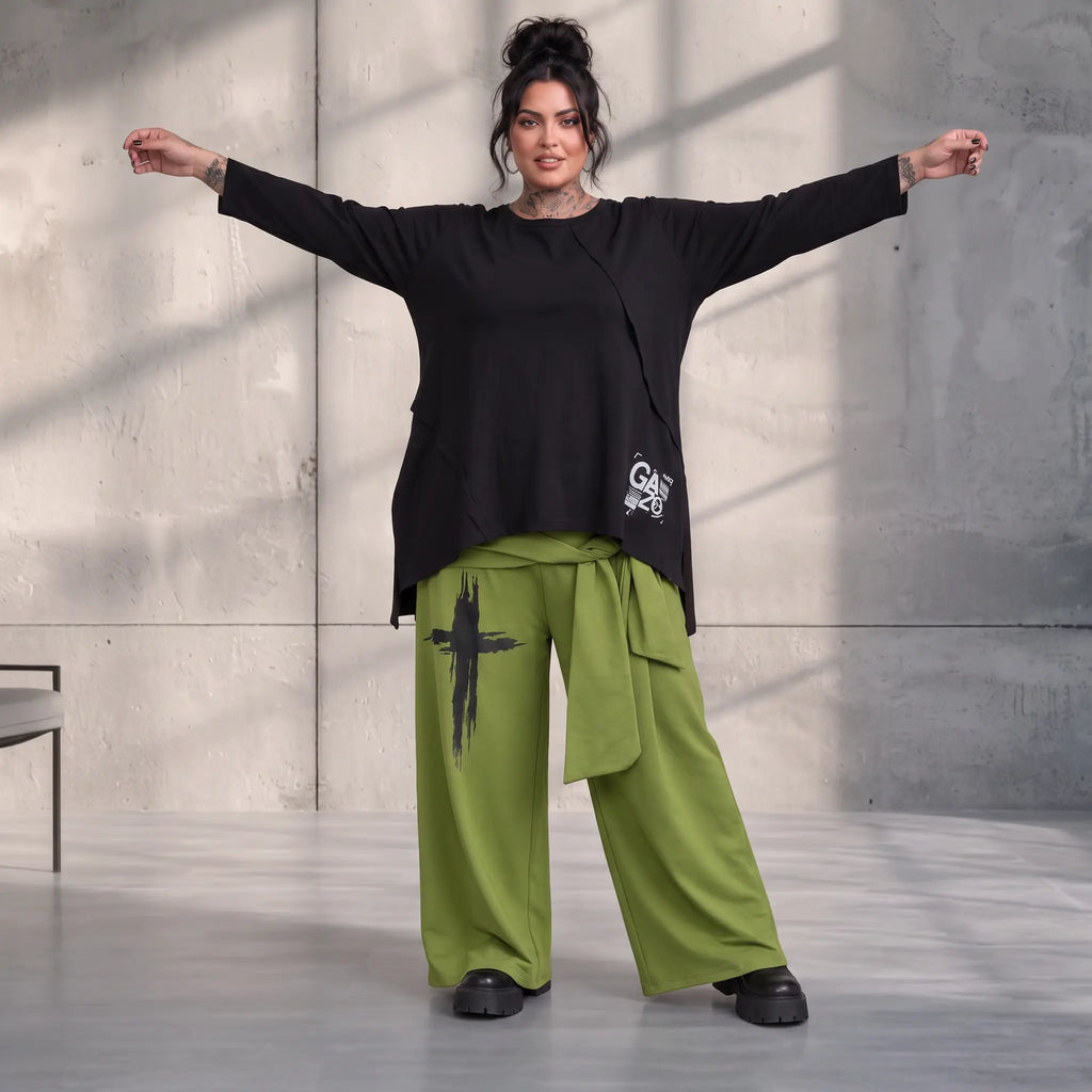 Funky Diva · Hose · CrossDiva · KD538 · OliveGreen