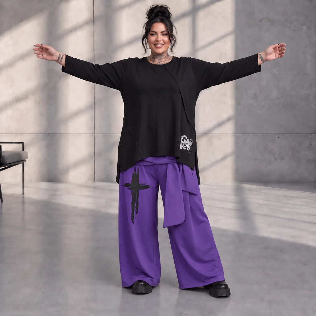Funky Diva · Hose · CrossDiva · KD538 · PurpleCross