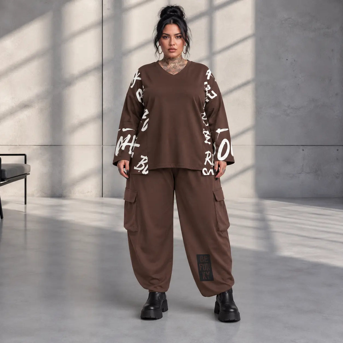 Funky Diva · Hose · CrossDiva · KD536 · Espresso