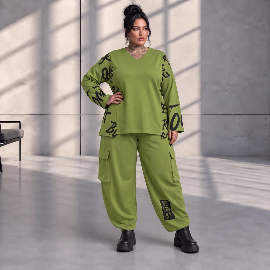 Funky Diva · Hose · CrossDiva · KD536 · OliveGreen