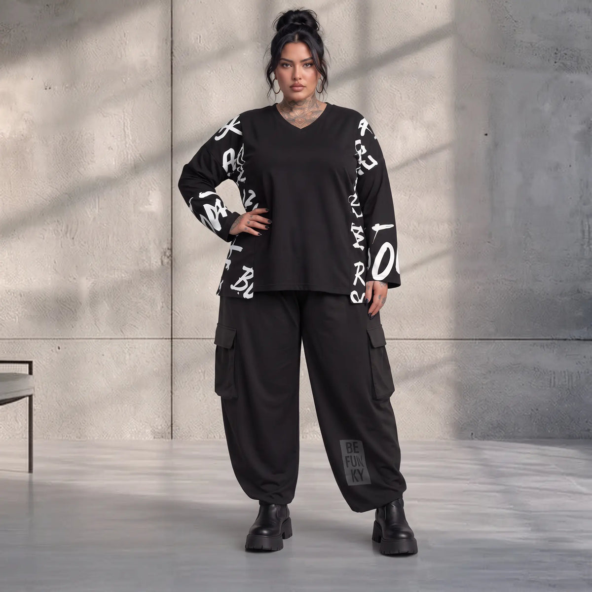 Funky Diva · Hose · CrossDiva · KD536 · MidnightBlack