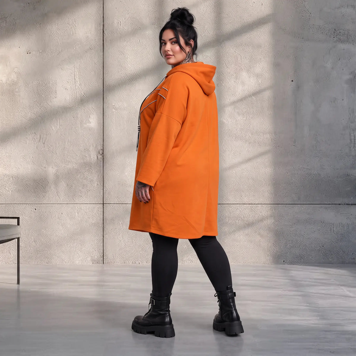 Funky Diva · Hoody · CrossDiva · KD544 · RustyOrange