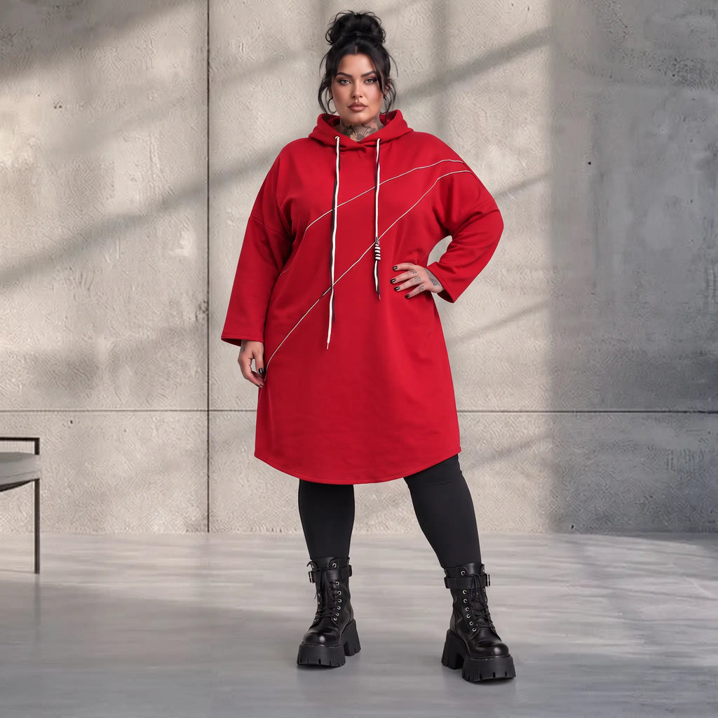 Funky Diva · Hoody · CrossDiva · KD544 · FireRed