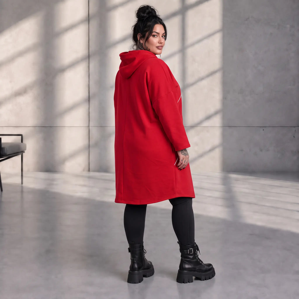 Funky Diva · Hoody · CrossDiva · KD544 · FireRed