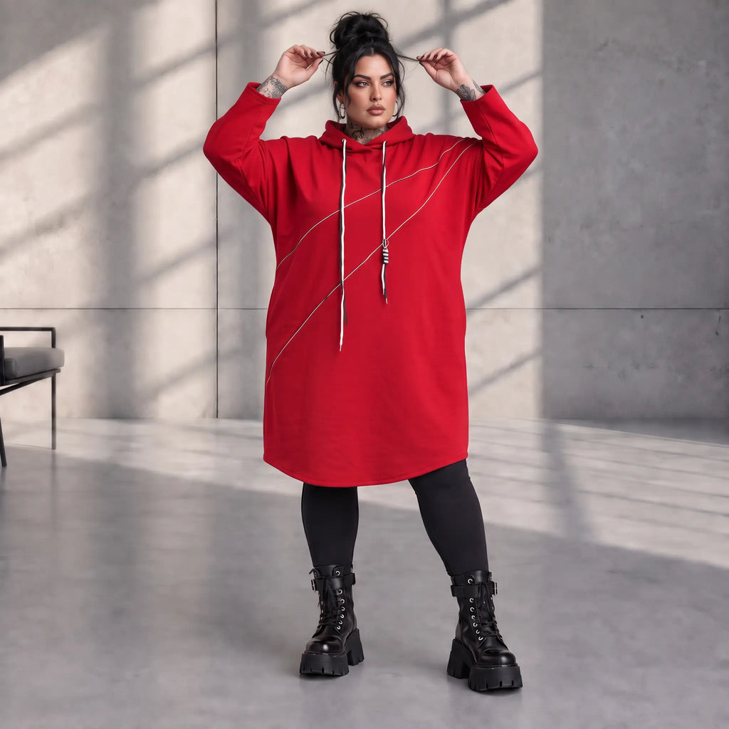 Funky Diva · Hoody · CrossDiva · KD544 · FireRed