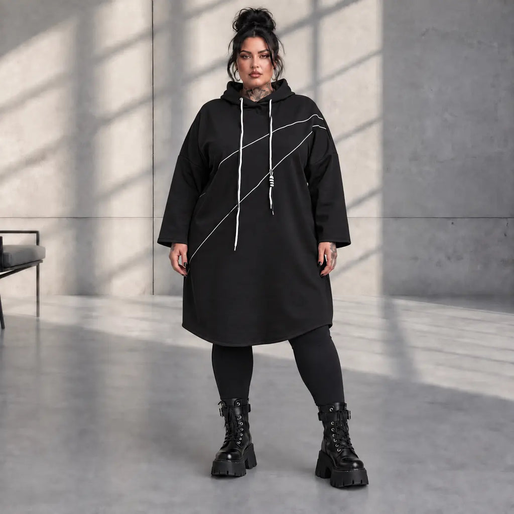 Funky Diva · Hoody · CrossDiva · KD544 · MidnightBlack
