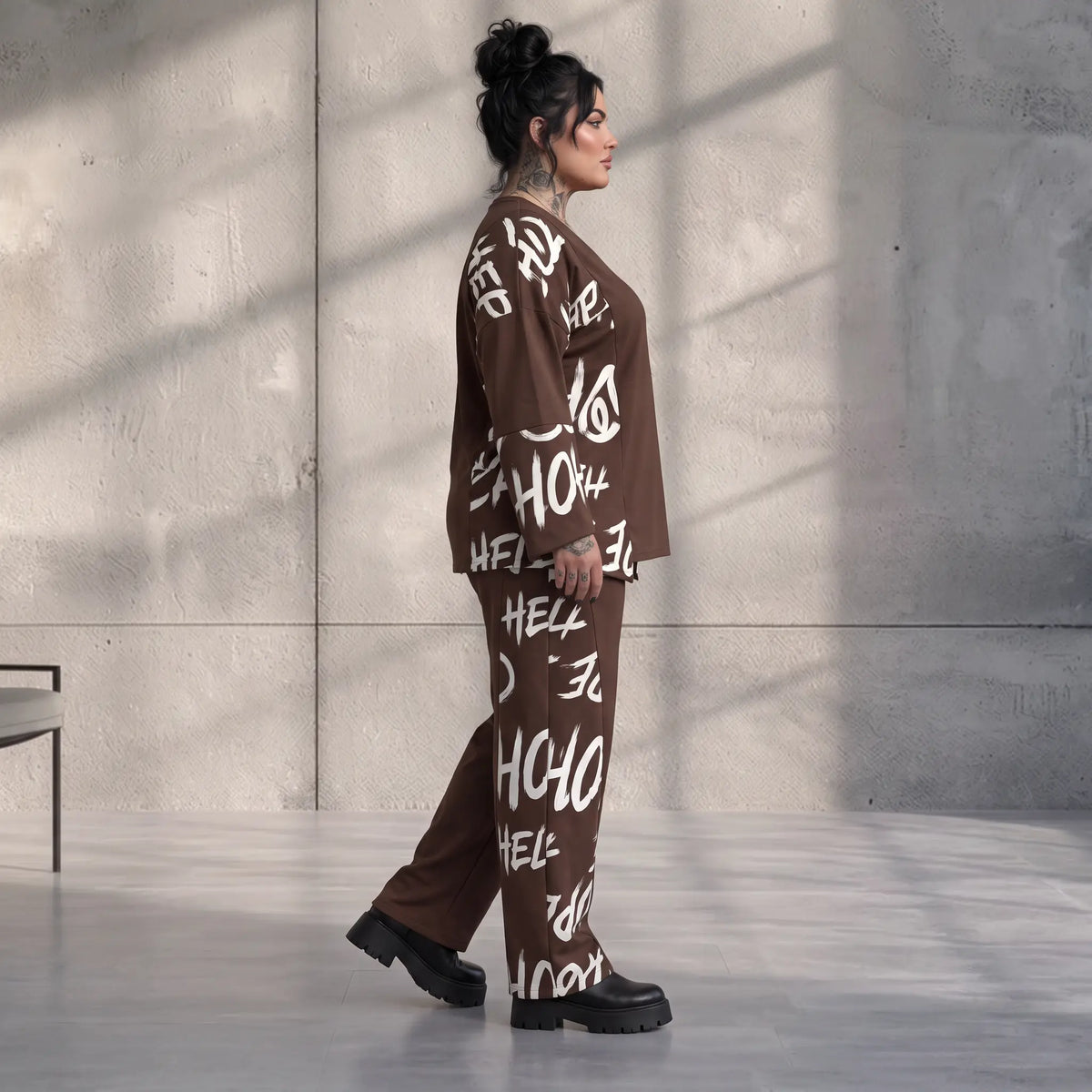 Funky Diva · Hose · CrossDiva · KD537 · Espresso