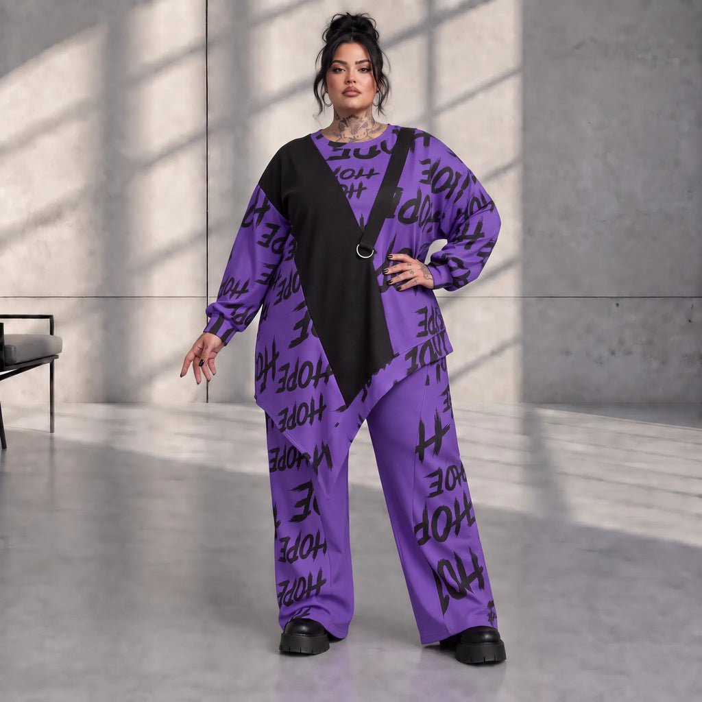 Funky Diva · Shirt · CrossDiva · KD551 · PurpleCross