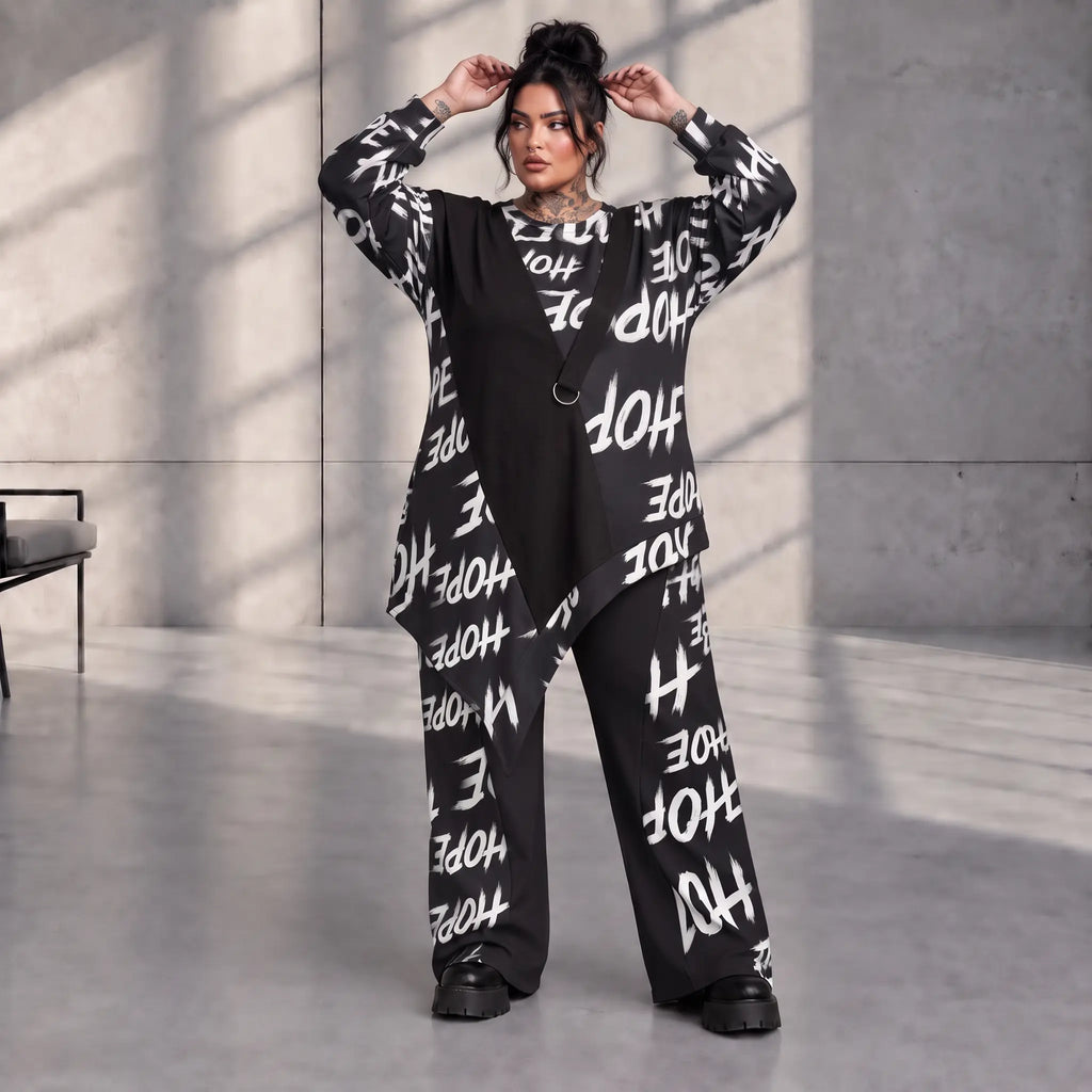 Funky Diva · Shirt · CrossDiva · KD551 · MidnightBlack