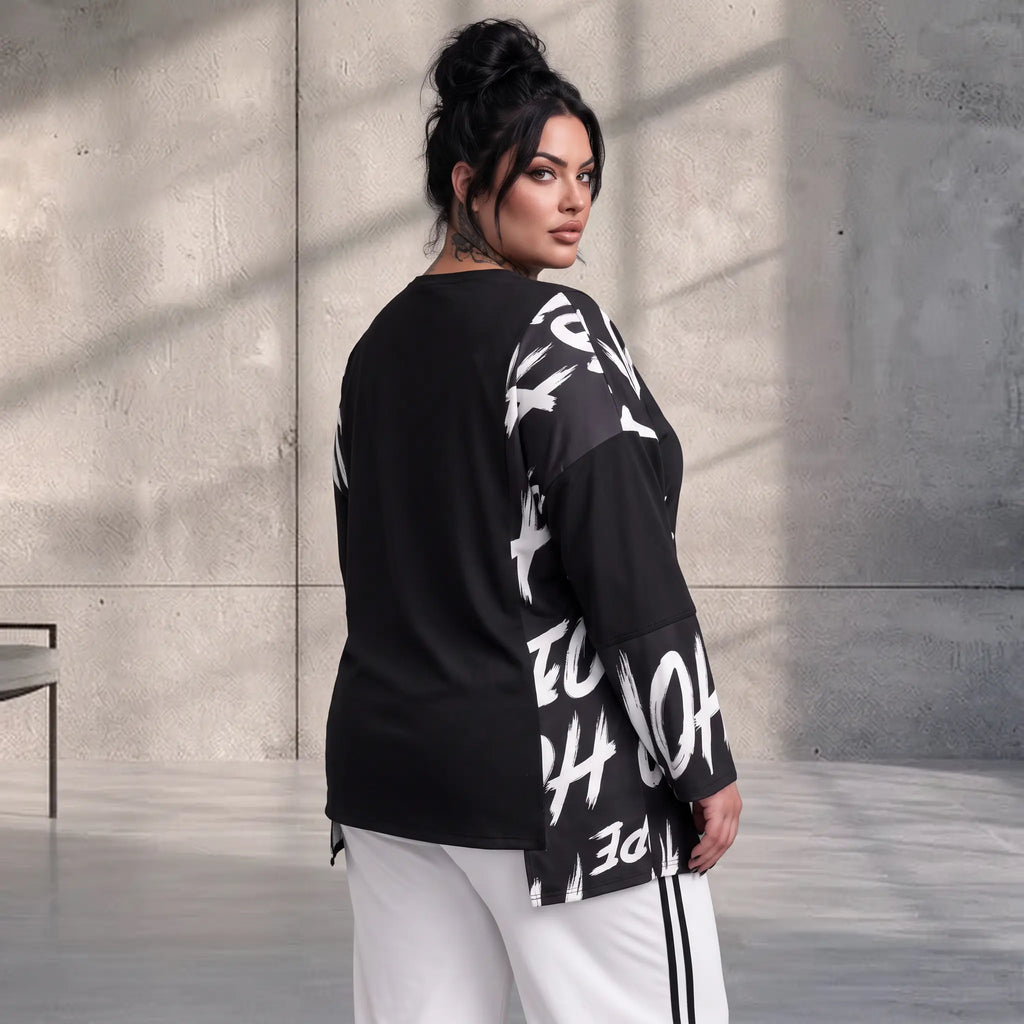 Funky Diva · Shirt · CrossDiva · KD540 · MidnightBlack