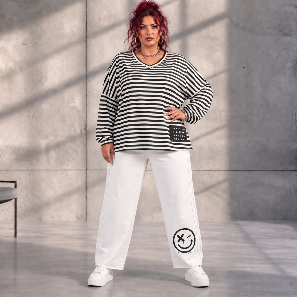 Funky Diva · Shirt · StripeDiva · KD547 · DuoBlack