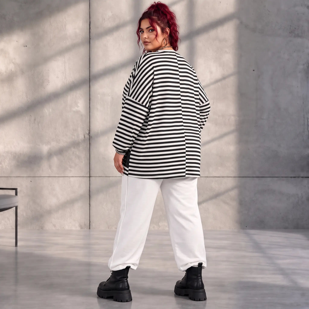 Funky Diva · Shirt · StripeDiva · KD547 · DuoBlack