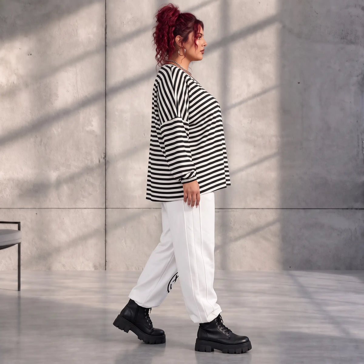 Funky Diva · Shirt · StripeDiva · KD547 · DuoBlack