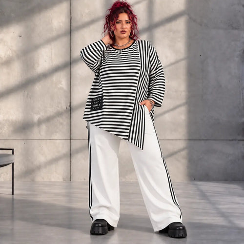 Funky Diva · Shirt · StripeDiva · KD555 · DuoBlack