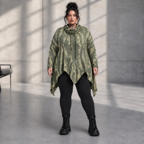 Funky Diva · Shirt · KittyDiva · 7S780 · KittyGreen
