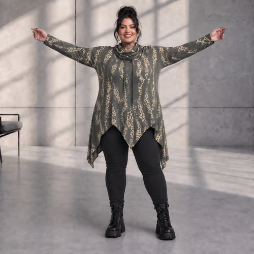 Funky Diva · Shirt · KittyDiva · 7S780 · KittyGrey