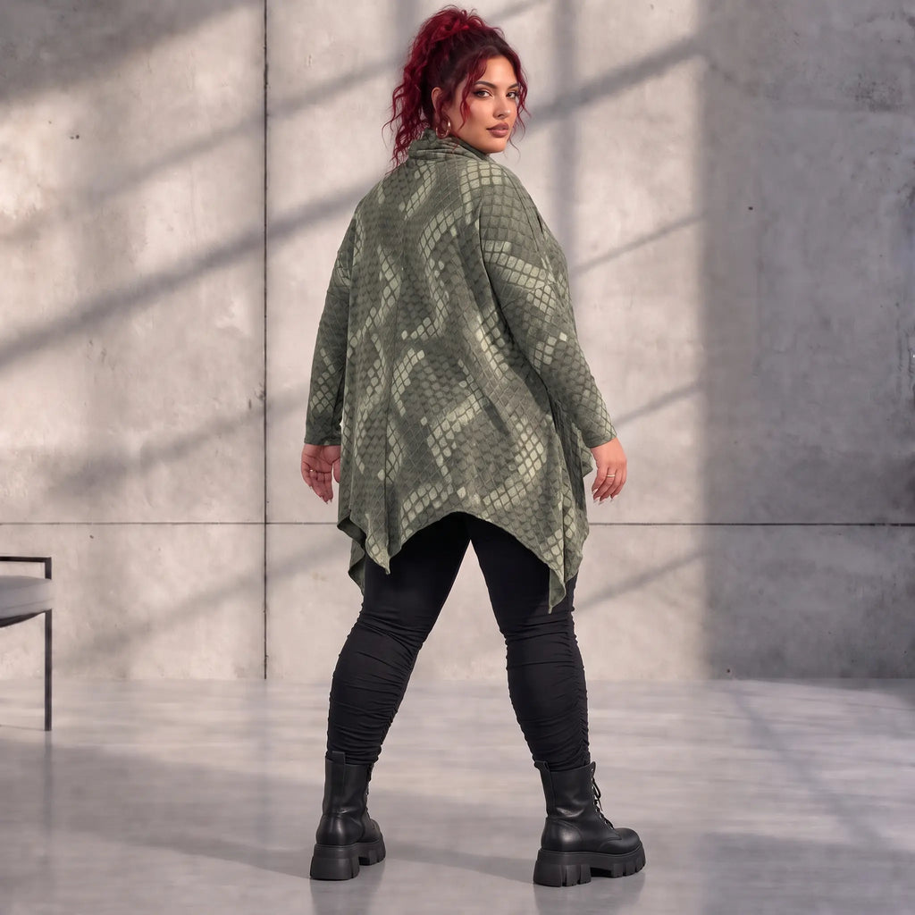 Funky Diva · Shirt · SnakeDiva · 7S790 · Khaki