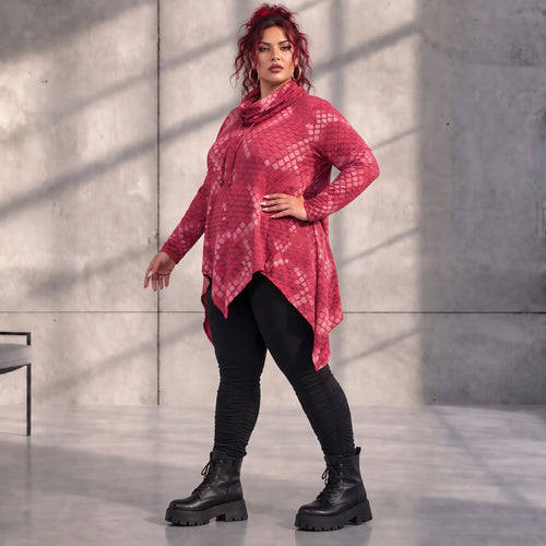 Funky Diva · Shirt · SnakeDiva · 7S790 · WineRed