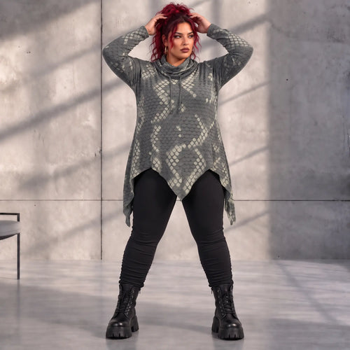 Funky Diva · Shirt · SnakeDiva · 7S790 · Grey