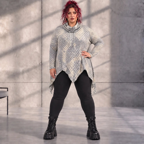 Funky Diva · Shirt · SnakeDiva · 7S790 · Silvergrey