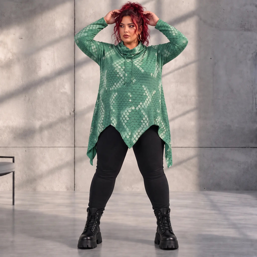 Funky Diva · Shirt · SnakeDiva · 7S790 · Green