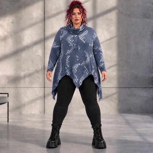 Funky Diva · Shirt · SnakeDiva · 7S790 · Dunkelblau