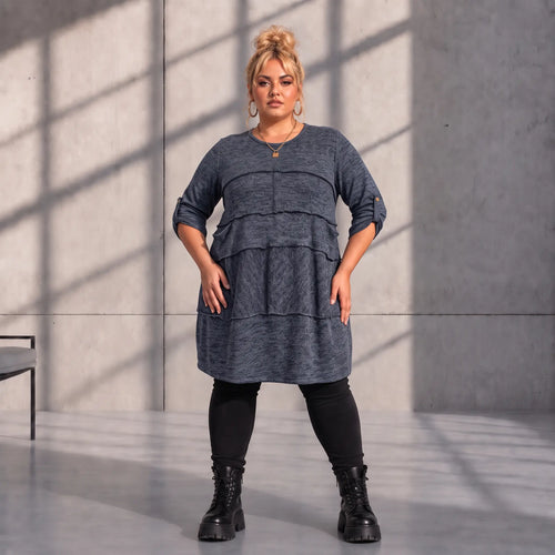 Funky Diva · Shirt · KnittyDiva · KD451 · Dunkelblau