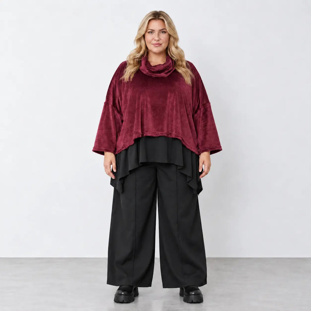 AKH Fashion · Shirt · Elowen · 3019 · Wine