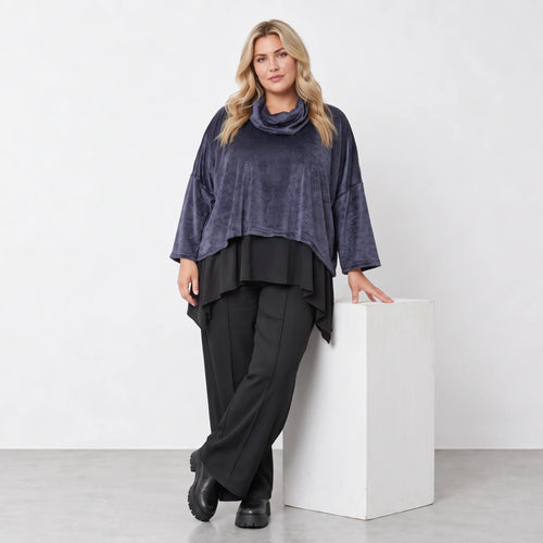 AKH Fashion · Shirt · Elowen · 3019 · Marine