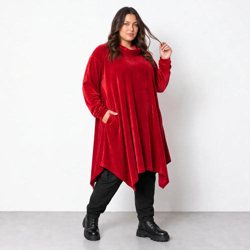 AKH Fashion · Shirt · Fransi · 2030R · DarkRed