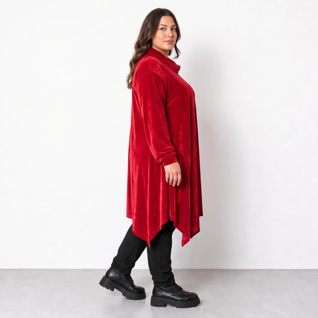 AKH Fashion · Shirt · Fransi · 2030R · DarkRed